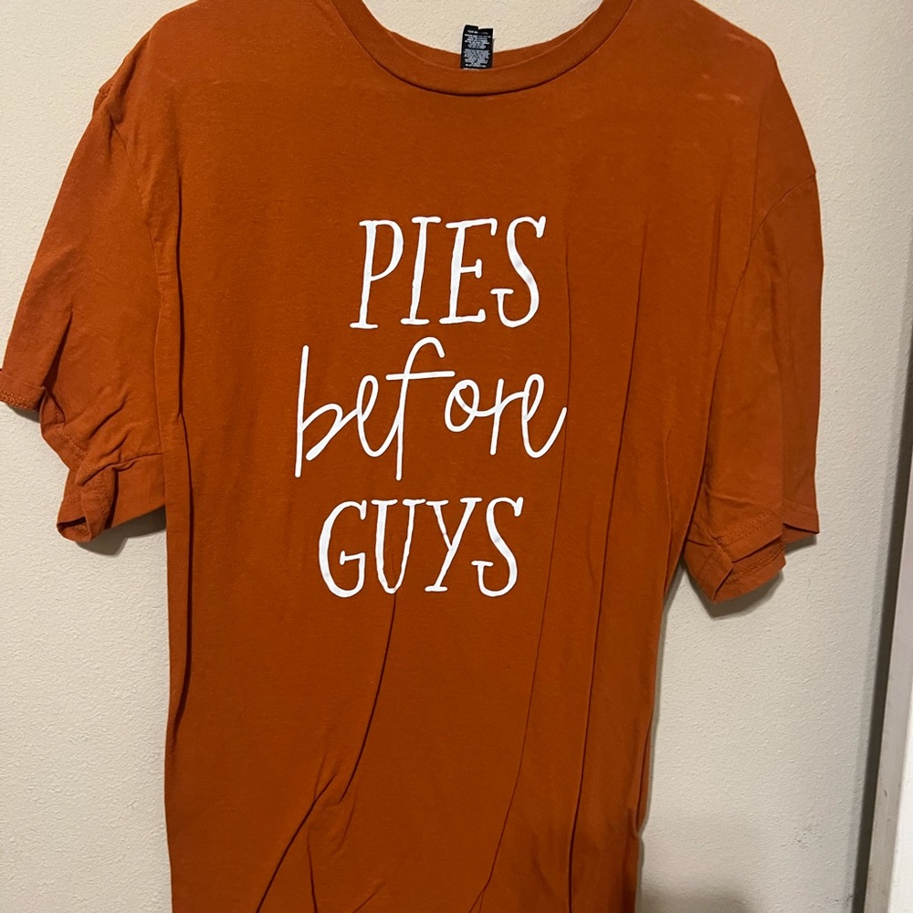 Thanksgiving tshirt Pies before Guys